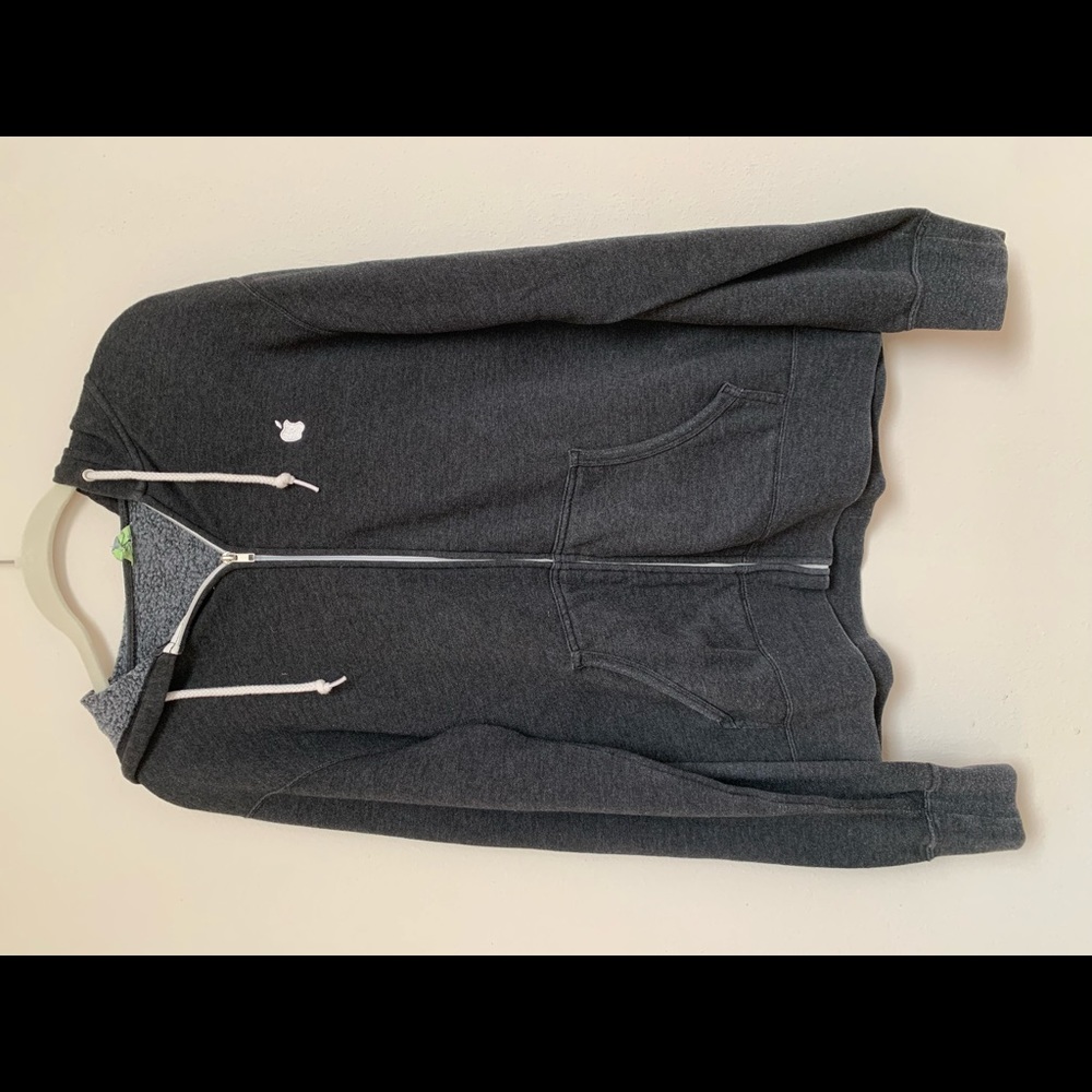 Apple zip up jacket